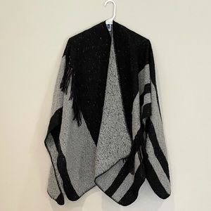 Western Poncho Sweater